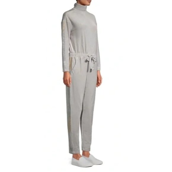 NWT Juicy Couture velour ombre bejewelled jumpsuit, XS - Picture 3 of 6